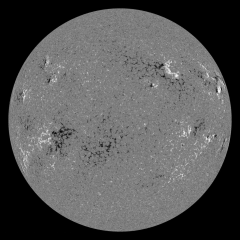 Image of Sun's magnetic field