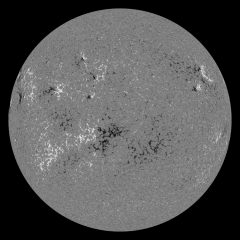 Image of Sun's magnetic field