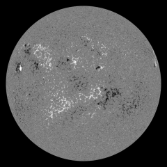 Image of Sun's magnetic field