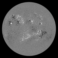 Image of Sun's magnetic field