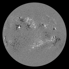 Image of Sun's magnetic field