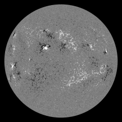 Image of Sun's magnetic field