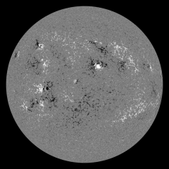 Image of Sun's magnetic field