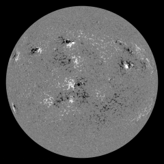 Image of Sun's magnetic field