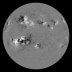 Image of Sun's magnetic field