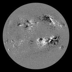 Image of Sun's magnetic field