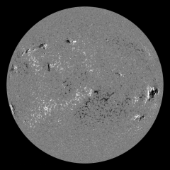 Image of Sun's magnetic field