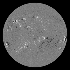 Image of Sun's magnetic field