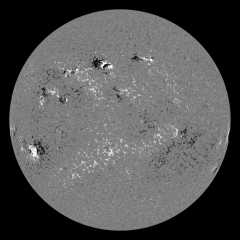 Image of Sun's magnetic field