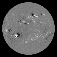 Image of Sun's magnetic field