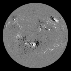 Image of Sun's magnetic field