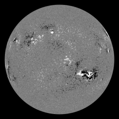 Image of Sun's magnetic field