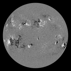 Image of Sun's magnetic field