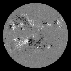 Image of Sun's magnetic field