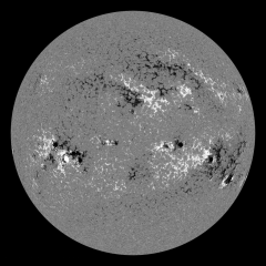 Image of Sun's magnetic field