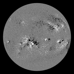 Image of Sun's magnetic field