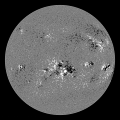 Image of Sun's magnetic field