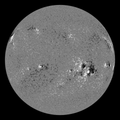 Image of Sun's magnetic field