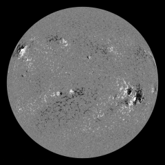 Image of Sun's magnetic field