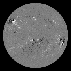 Image of Sun's magnetic field