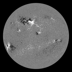 Image of Sun's magnetic field