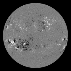 Image of Sun's magnetic field