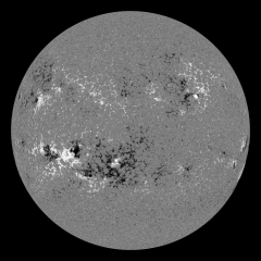 Image of Sun's magnetic field