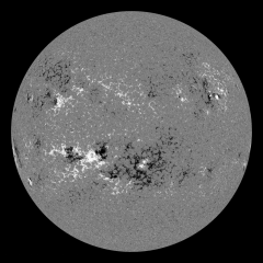 Image of Sun's magnetic field