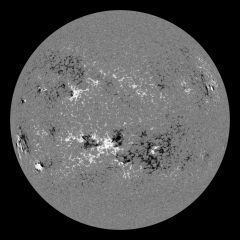 Image of Sun's magnetic field