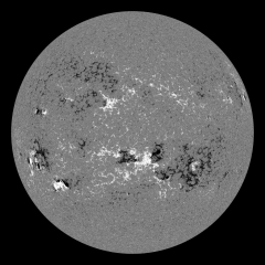 Image of Sun's magnetic field