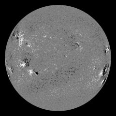 Image of Sun's magnetic field