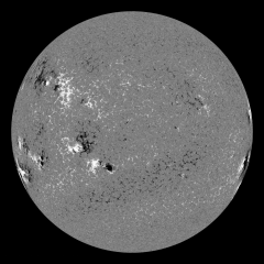 Image of Sun's magnetic field