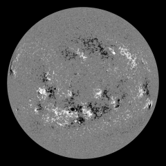 Image of Sun's magnetic field