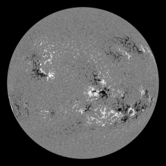 Image of Sun's magnetic field