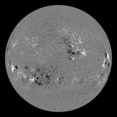 Image of Sun's magnetic field