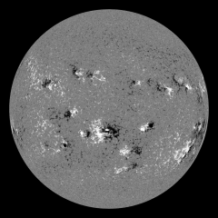 Image of Sun's magnetic field