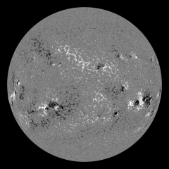 Image of Sun's magnetic field