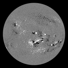 Image of Sun's magnetic field