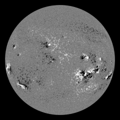 Image of Sun's magnetic field