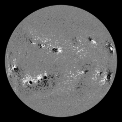 Image of Sun's magnetic field