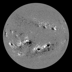 Image of Sun's magnetic field