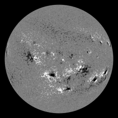 Image of Sun's magnetic field