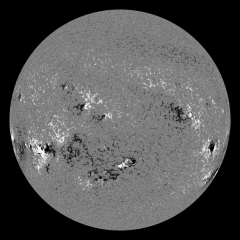 Image of Sun's magnetic field