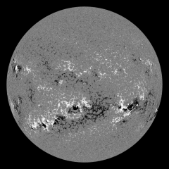 Image of Sun's magnetic field