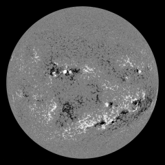 Image of Sun's magnetic field