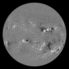 Image of Sun's magnetic field