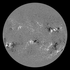 Image of Sun's magnetic field