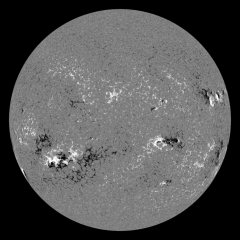 Image of Sun's magnetic field