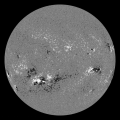 Image of Sun's magnetic field