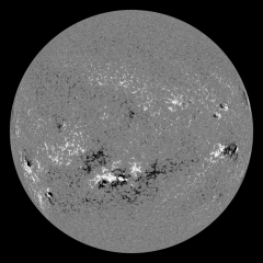 Image of Sun's magnetic field